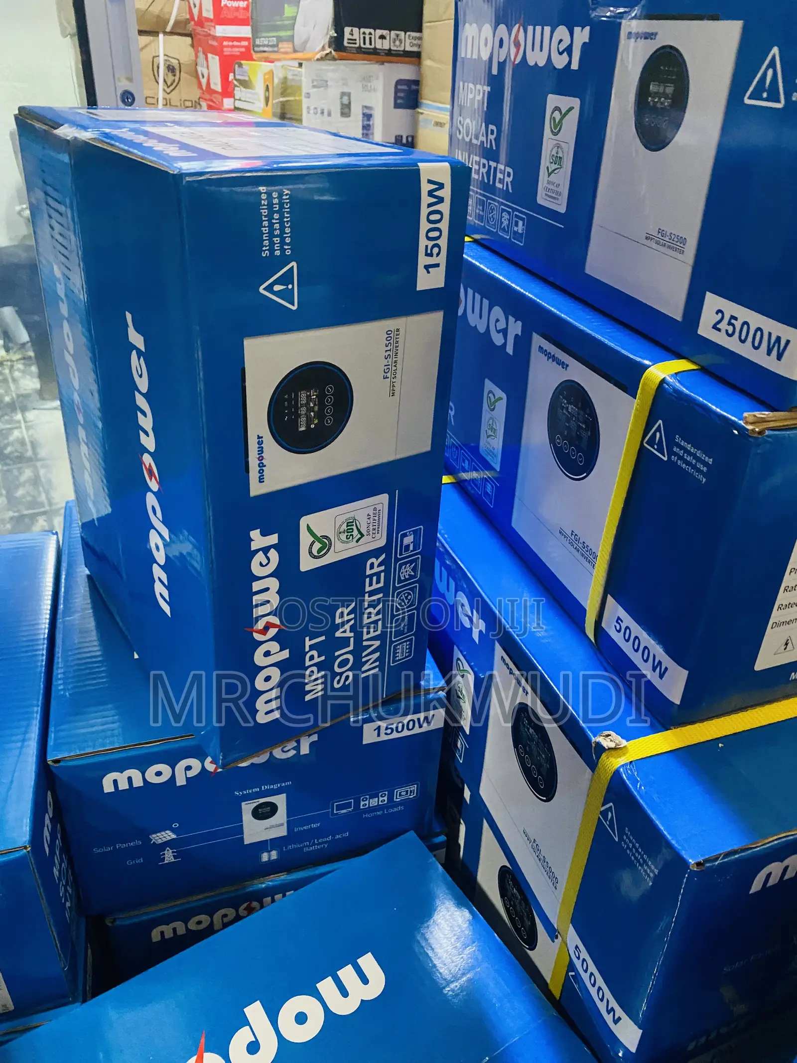 24v 1.5kva Mopower Hybrid Inverter With MPPT Charge Controllers
