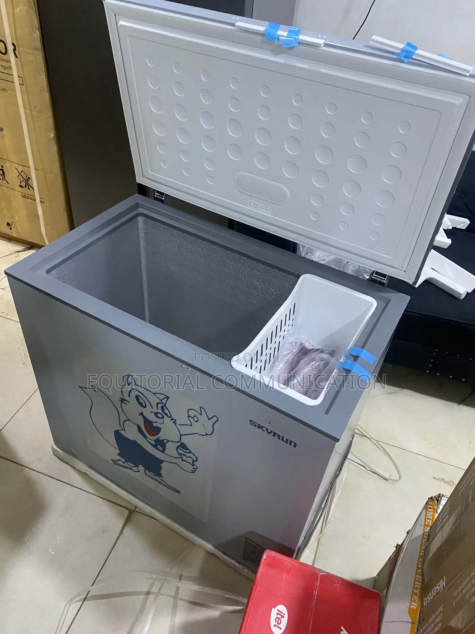 Skyrun BD-250AI 200L Chest Freezer Inverter for Meat