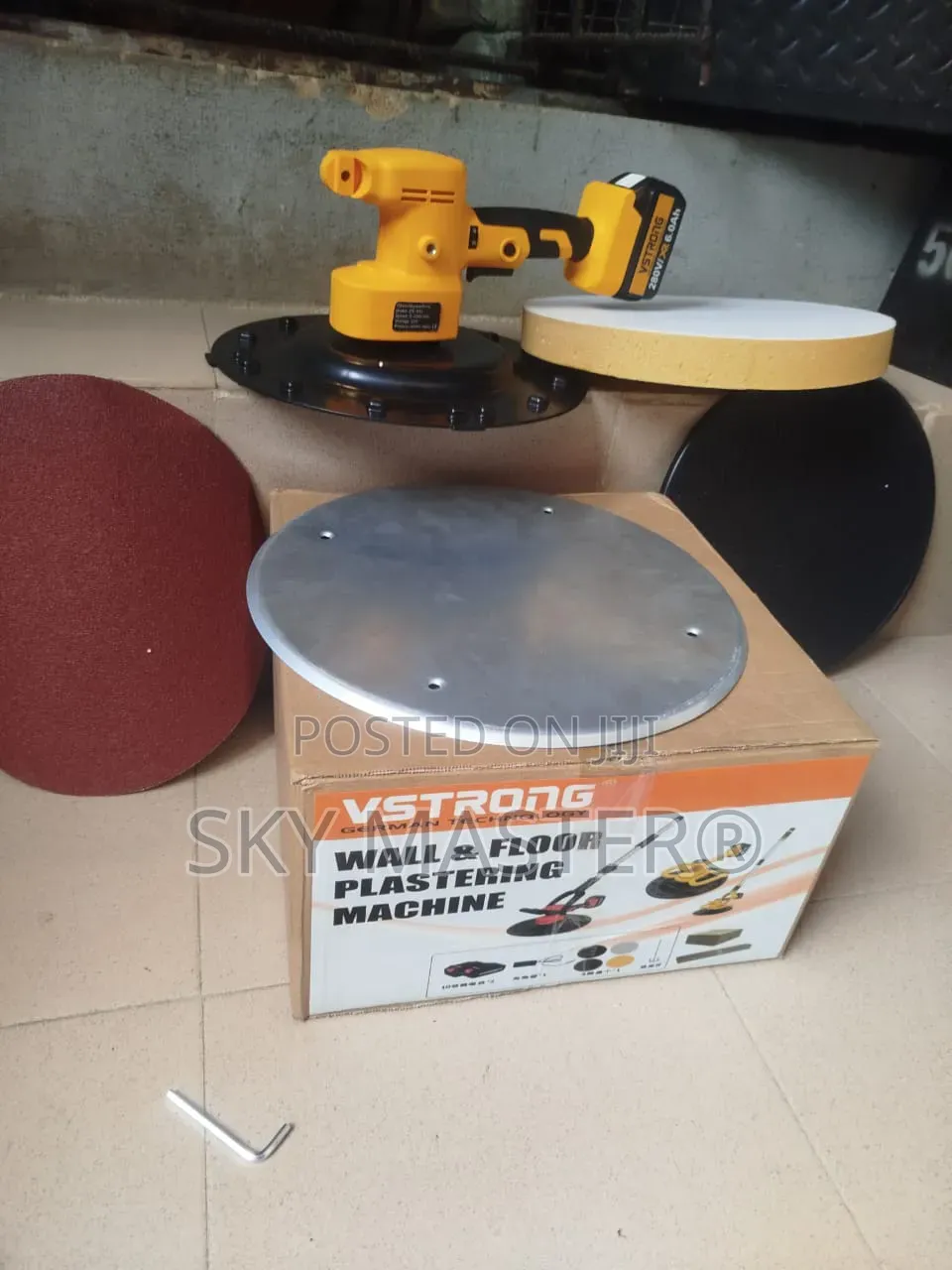 Walk Plastering Machines