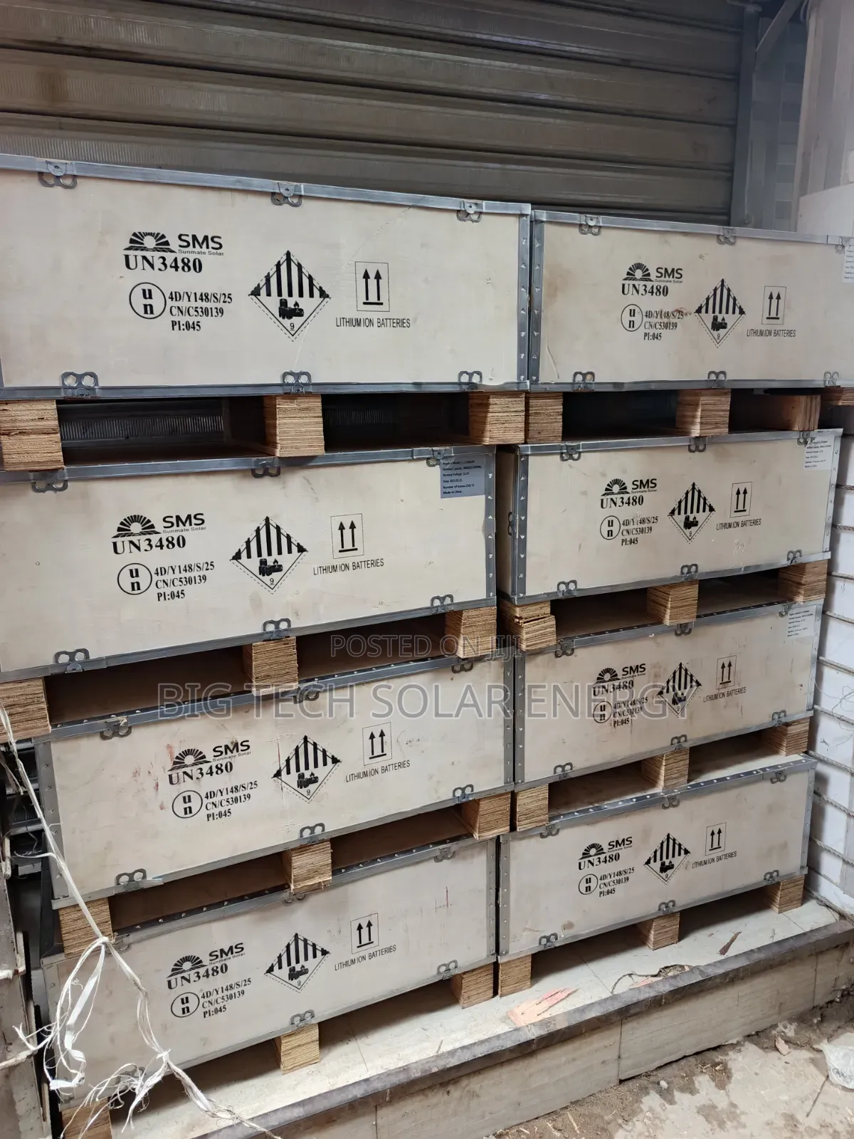 15kwh 48v SMS Lithium Ion Battery