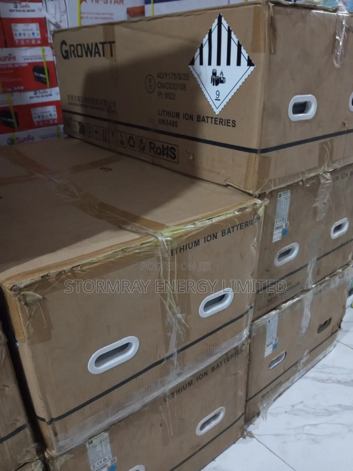 16kwh GrowattLithium Battery 48v