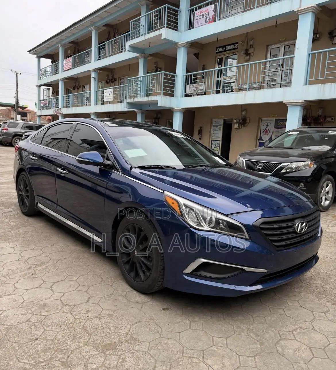 Hyundai Sonata Limited 4dr Sedan (2.4L 4cyl 6A) 2015 Blue