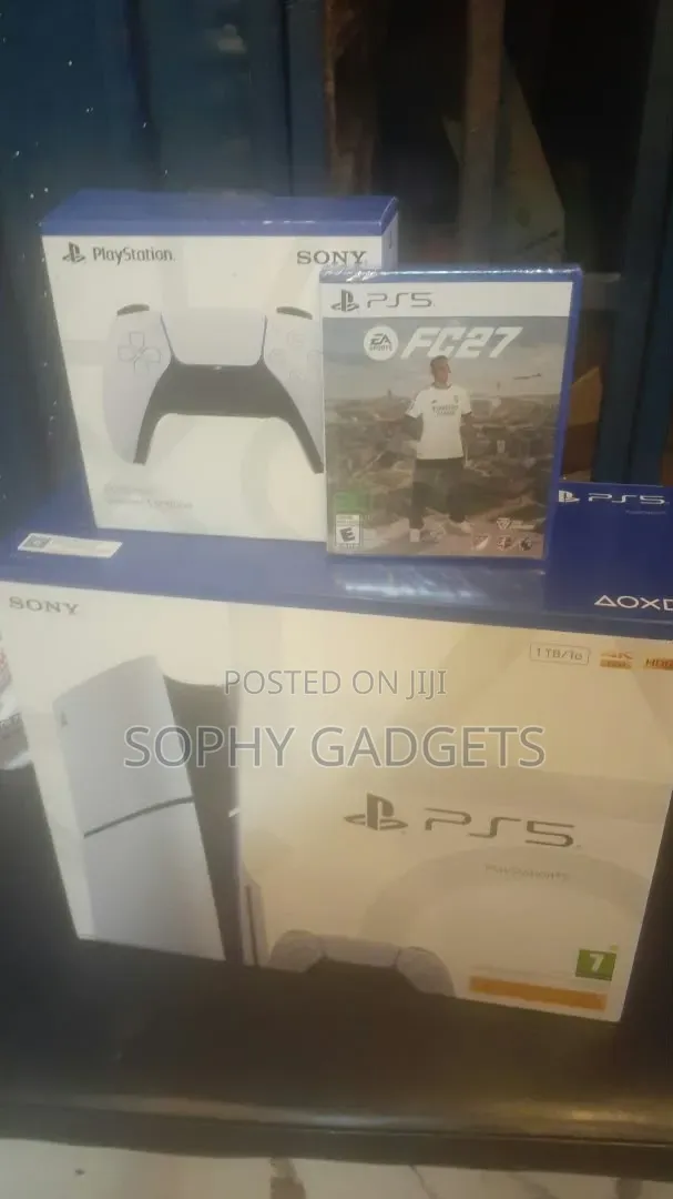 Brand New Ps 5 Slim, Extra Pad, FC 27
