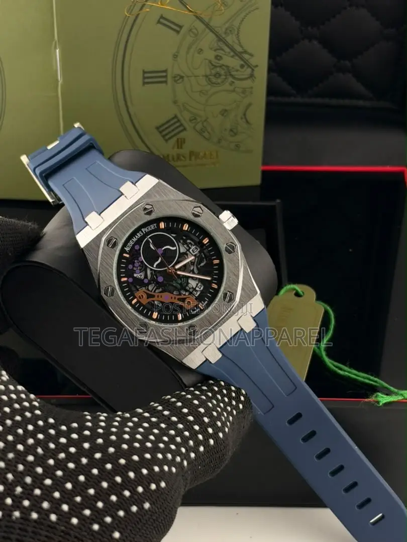 Audermas Piguet Rubber Strap Watch