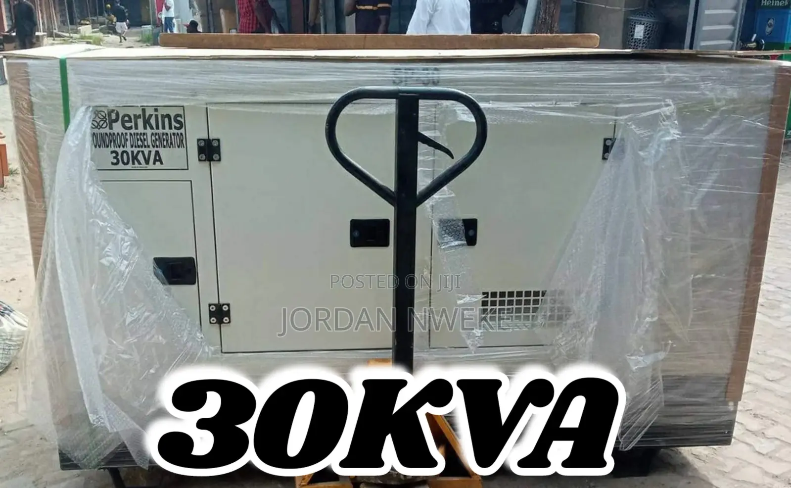 30KVA Sp Perkins Soundproof Diesel Generator With Warranty