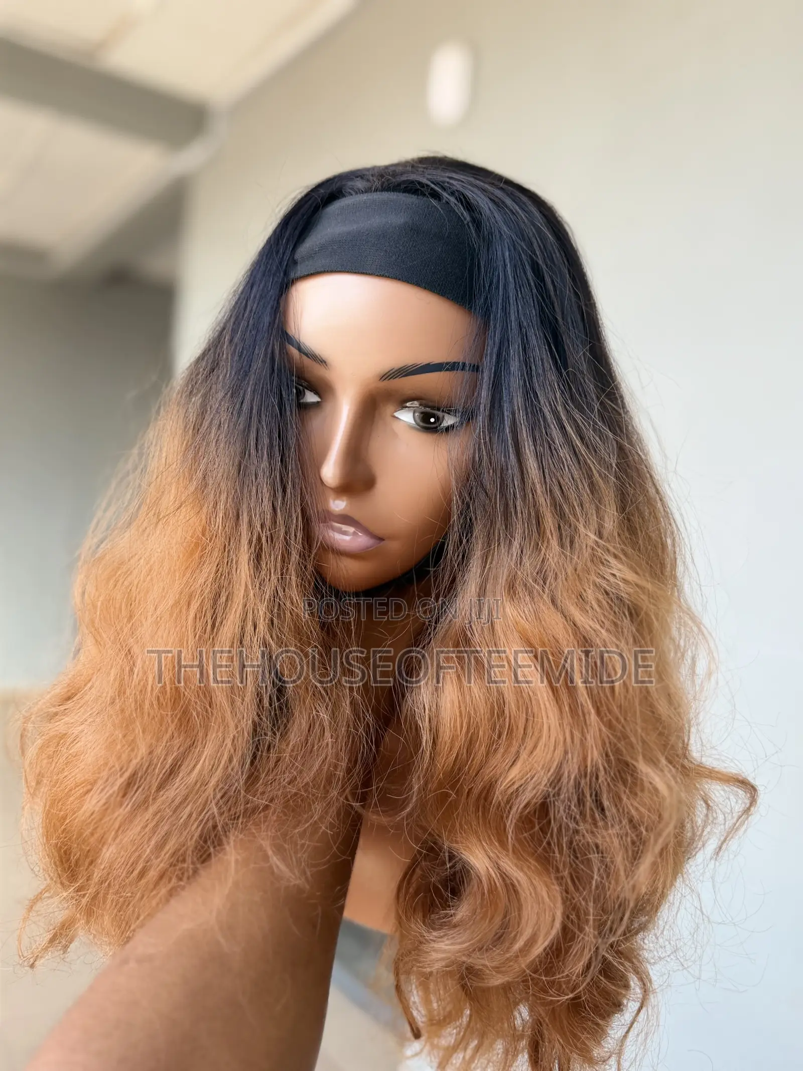 Beautiful Band Ombré 2 in 1 Colour Wig for Women