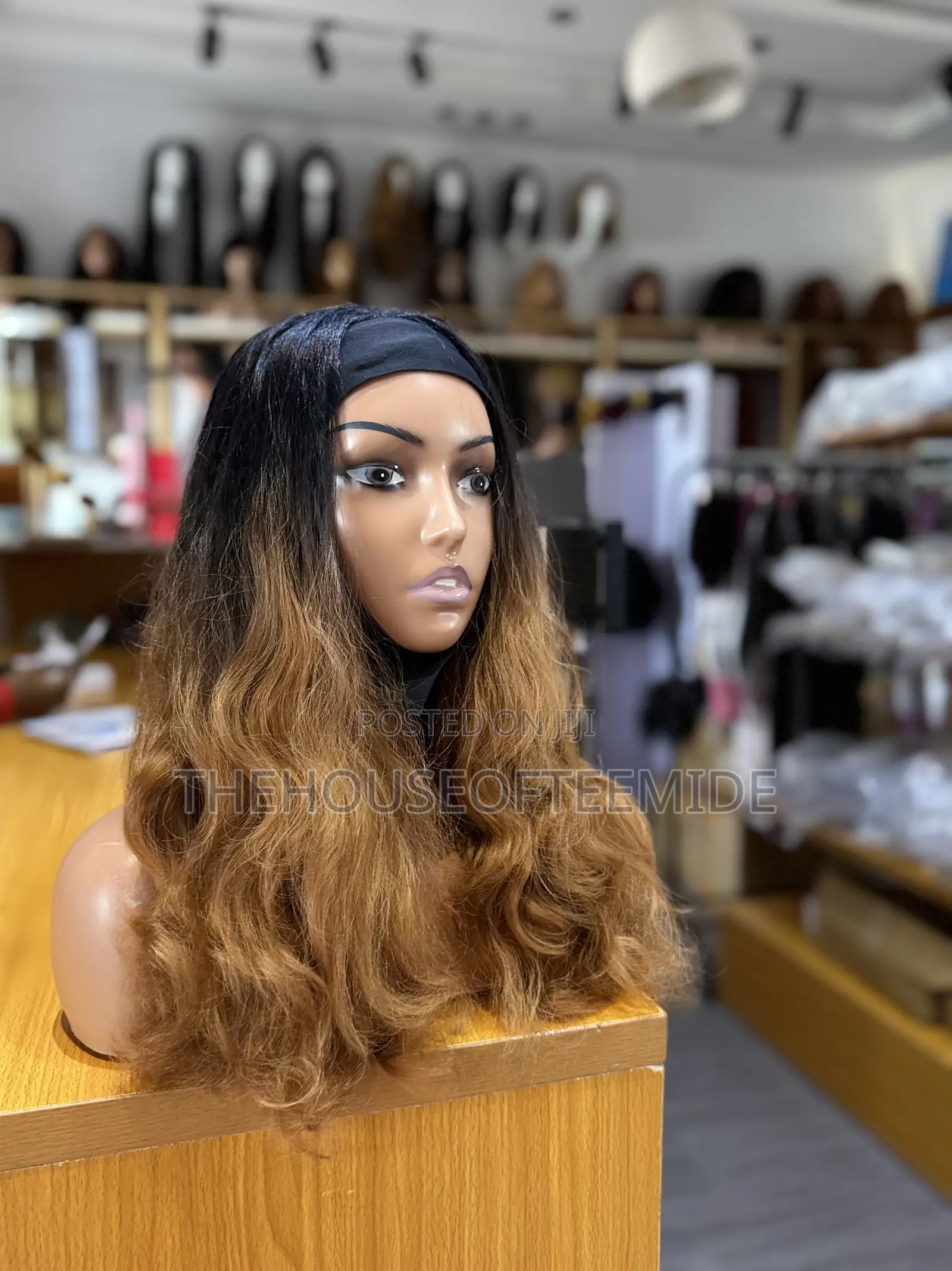 Beautiful Band Ombré 2 in 1 Colour Wig for Women