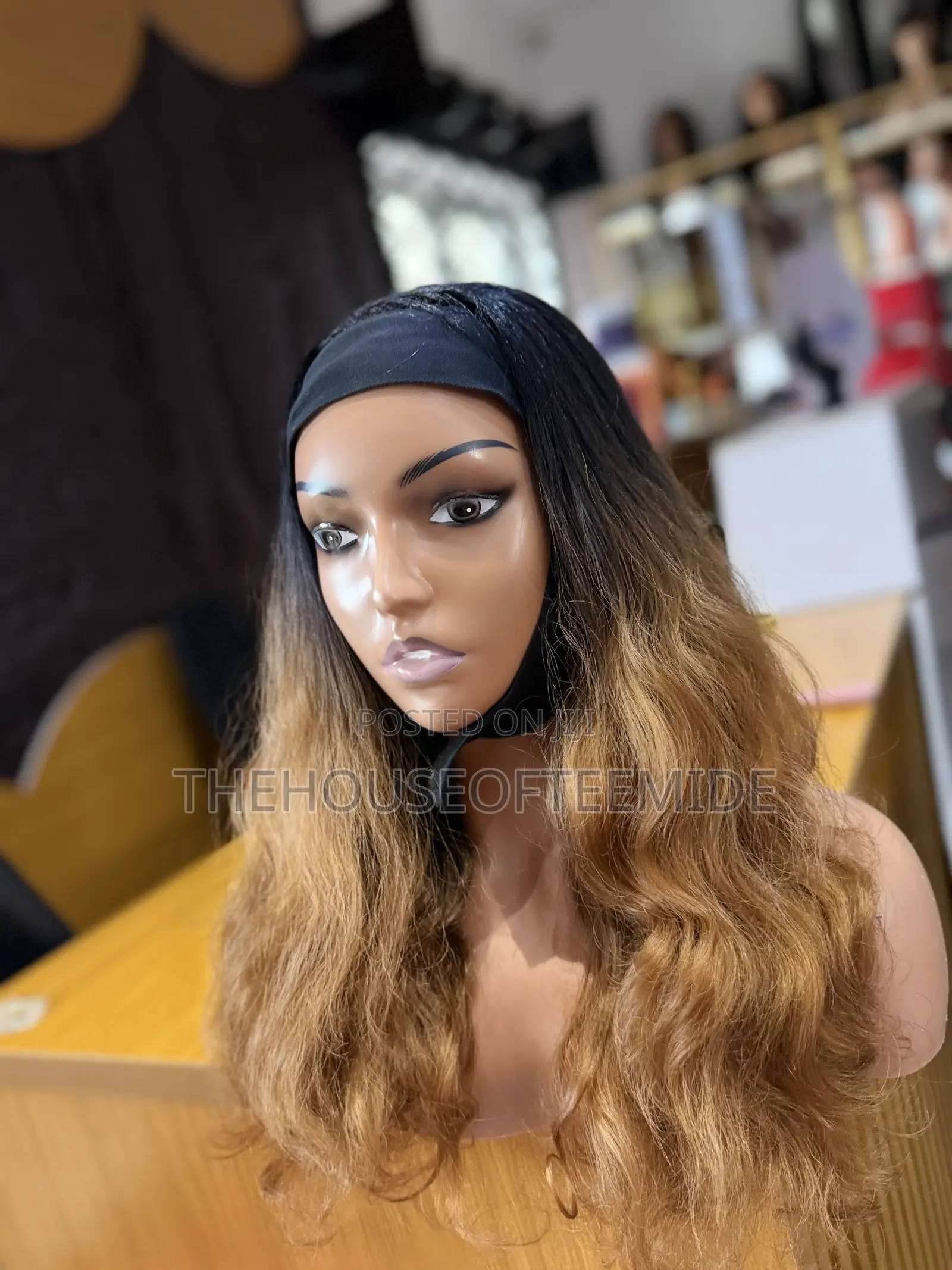 Beautiful Band Ombré 2 in 1 Colour Wig for Women