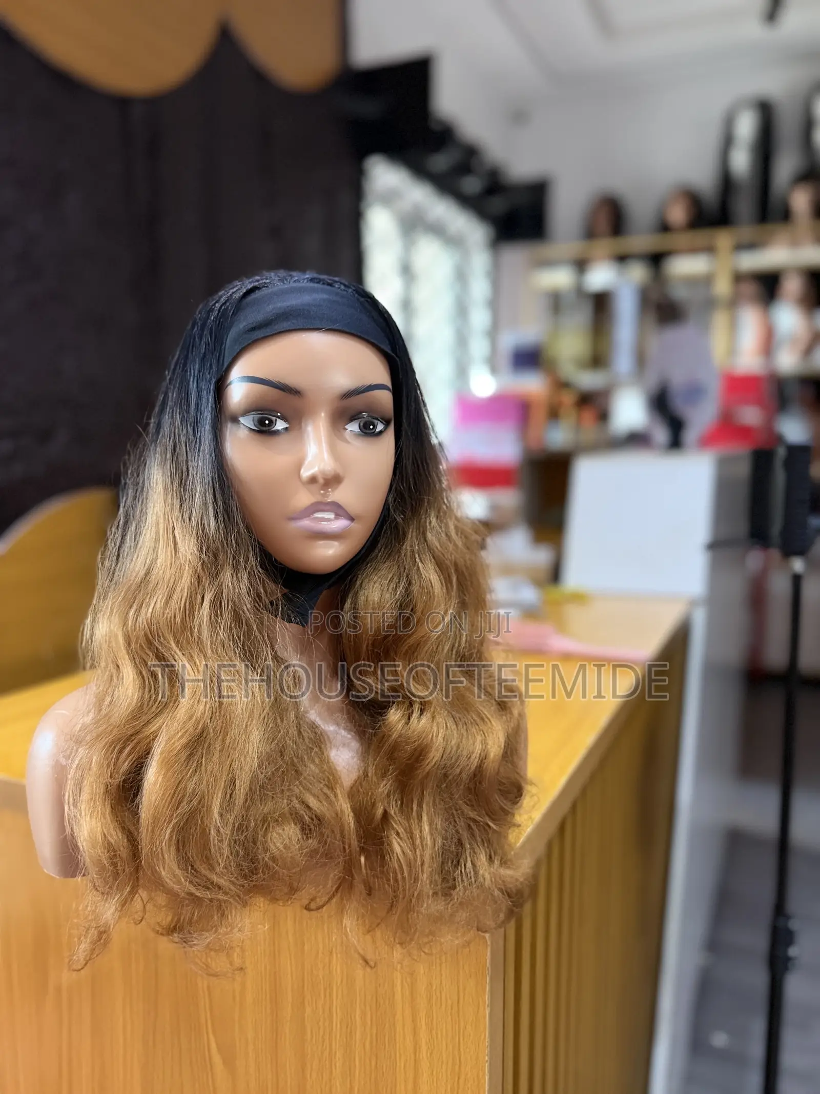 Beautiful Band Ombré 2 in 1 Colour Wig for Women