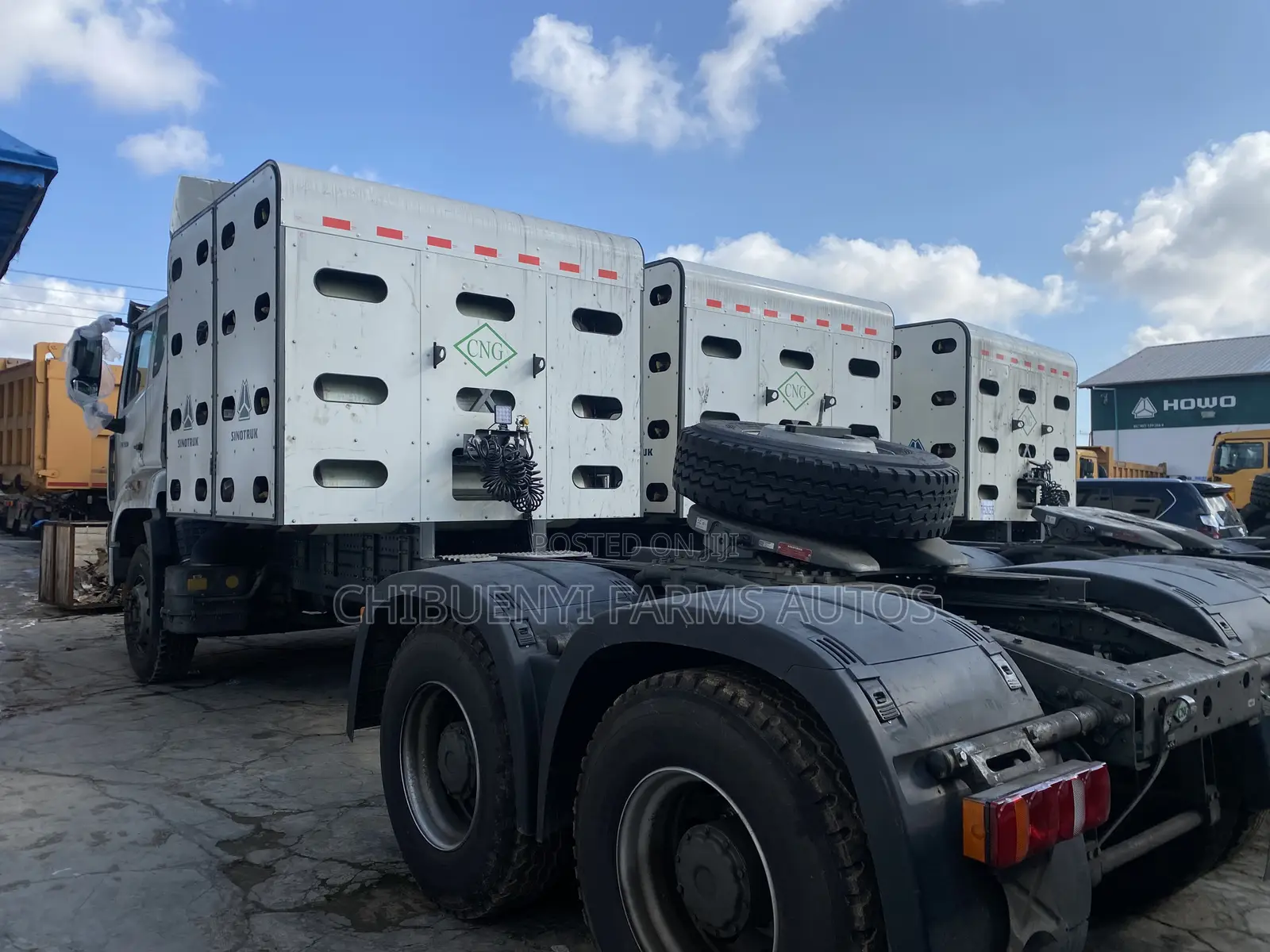 Howo Nx-430 + CNG 16-Cylinderz