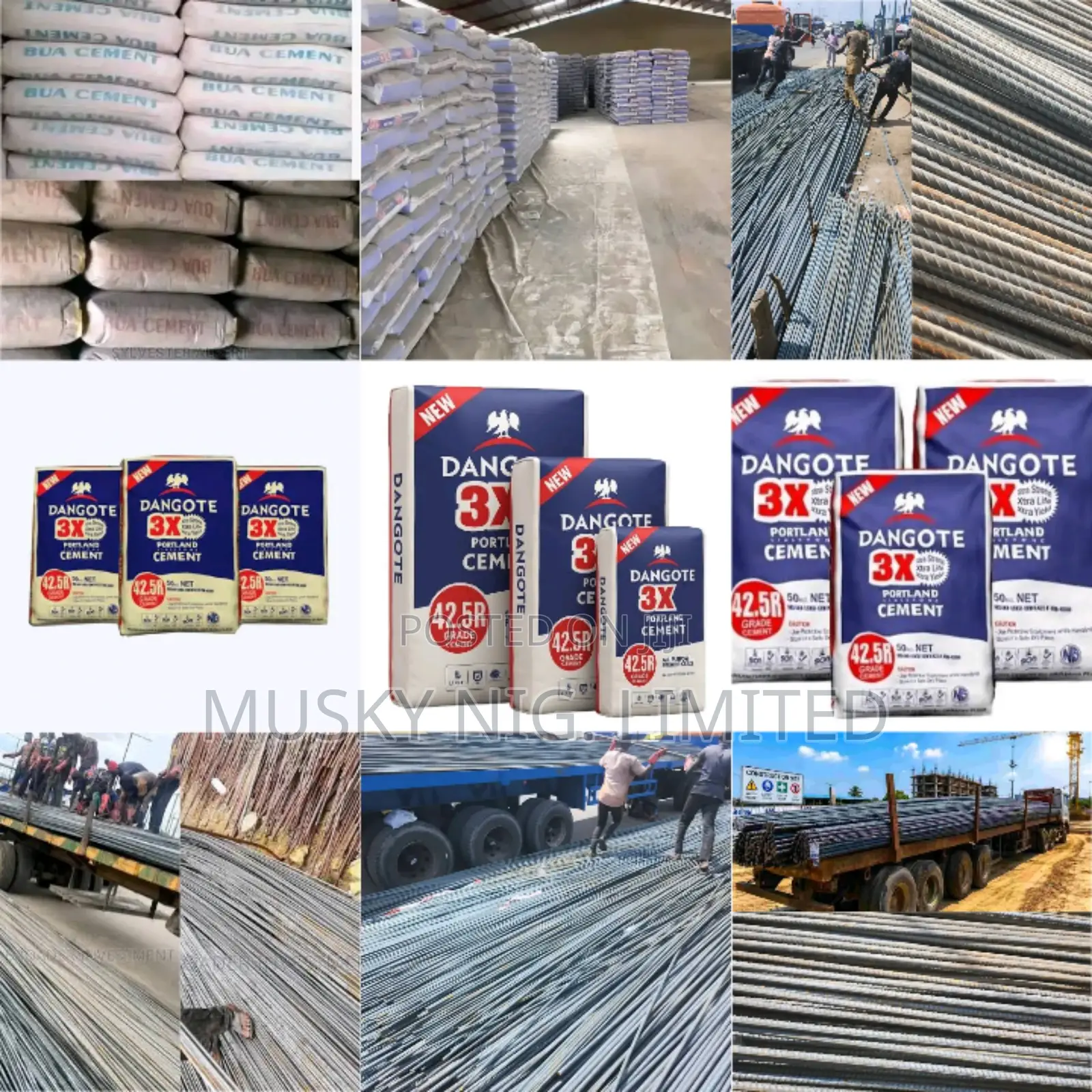 Full Truck of Dangote Cement