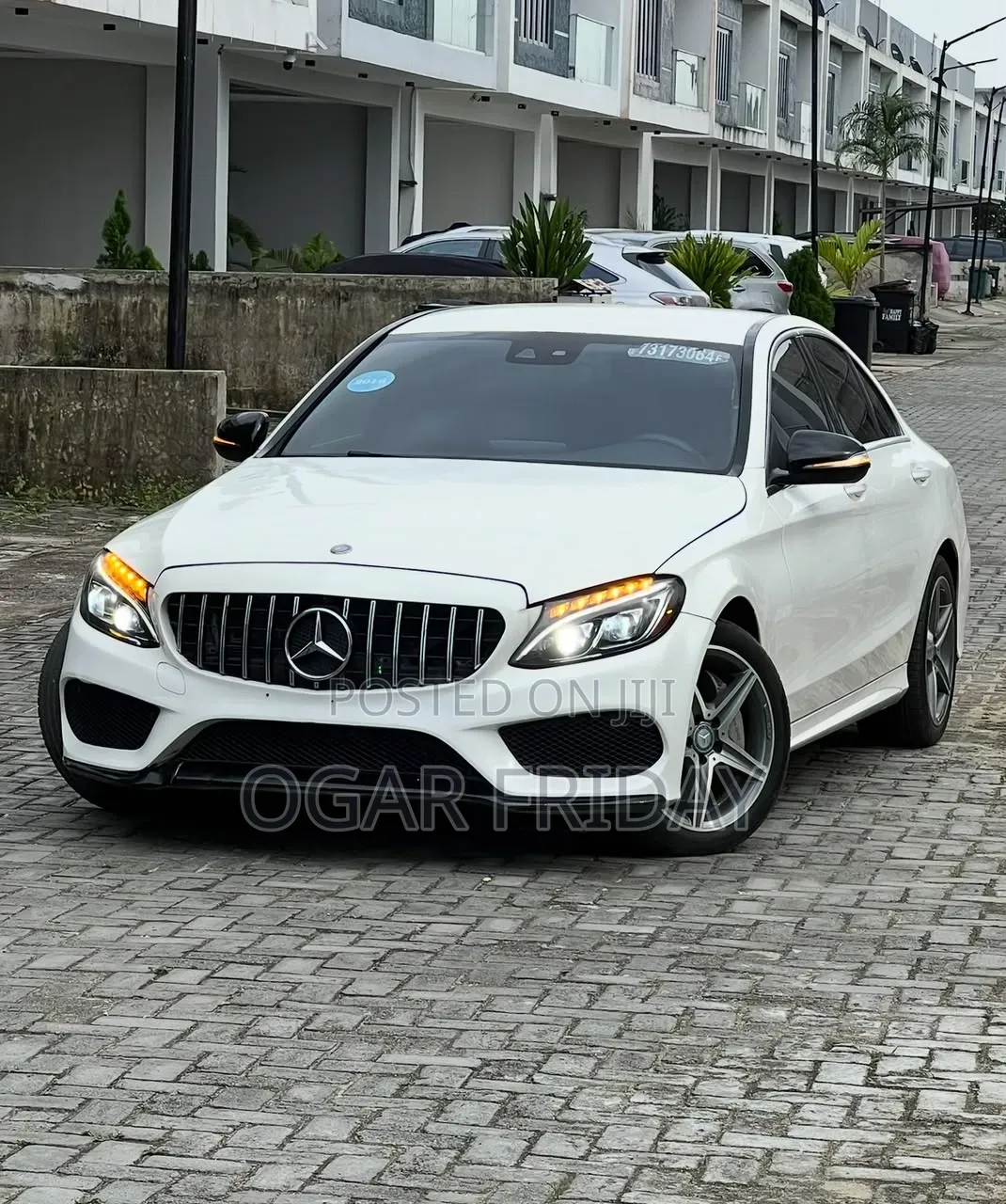 Mercedes-Benz C300 Luxury 4Matic Sedan AWD (2.0L 4cyl 7A) 2016 White