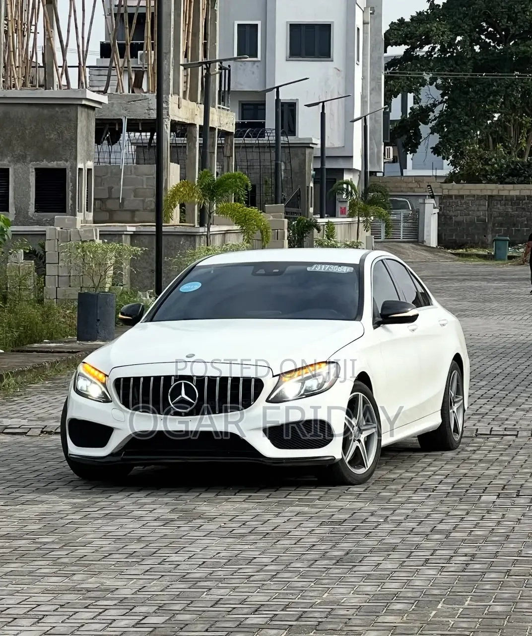 Mercedes-Benz C300 Luxury 4Matic Sedan AWD (2.0L 4cyl 7A) 2016 White