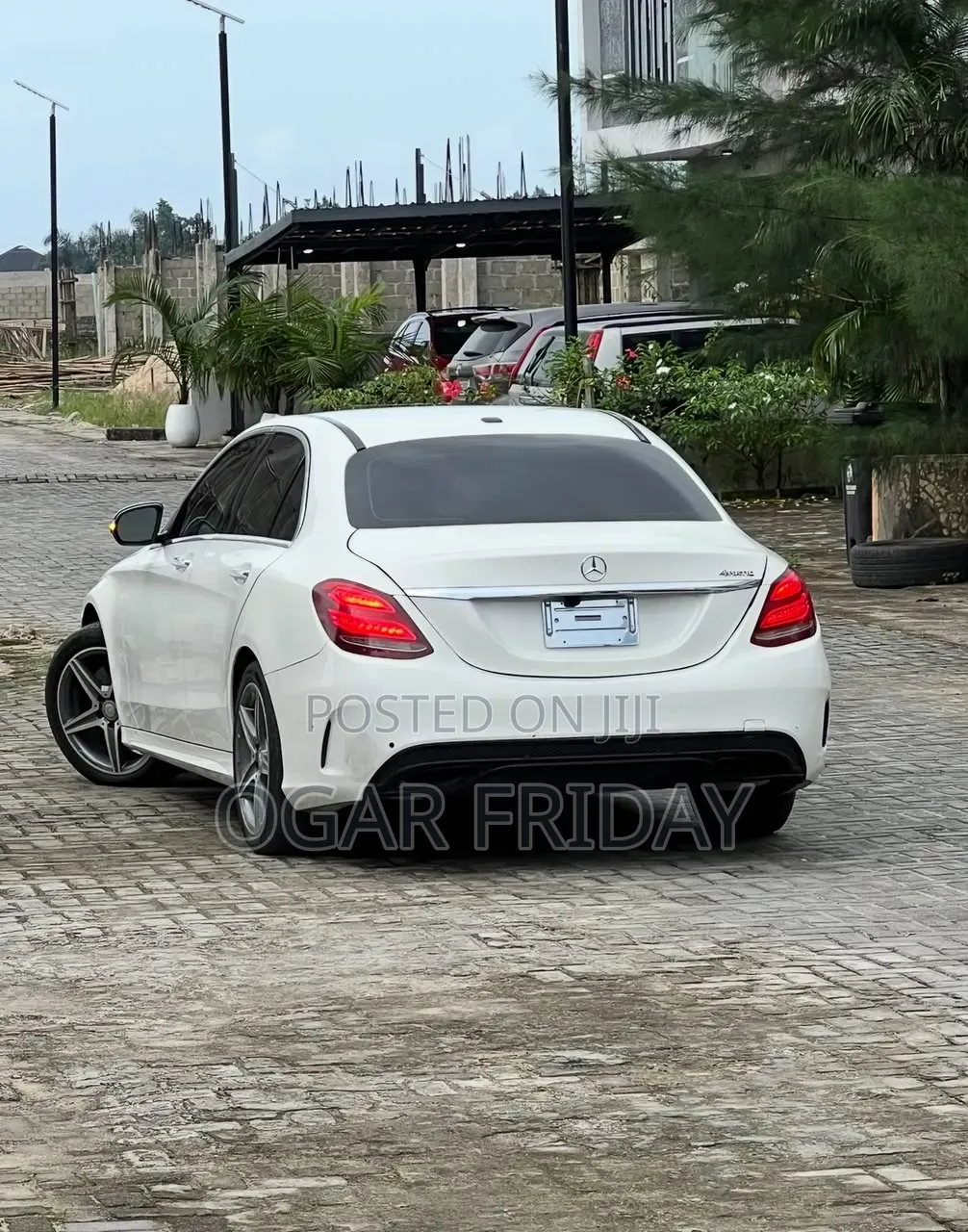Mercedes-Benz C300 Luxury 4Matic Sedan AWD (2.0L 4cyl 7A) 2016 White