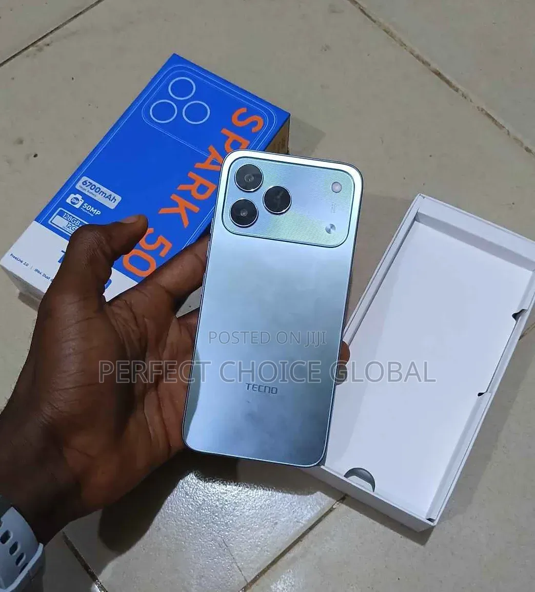 New Tecno Spark 50 128 GB Gray