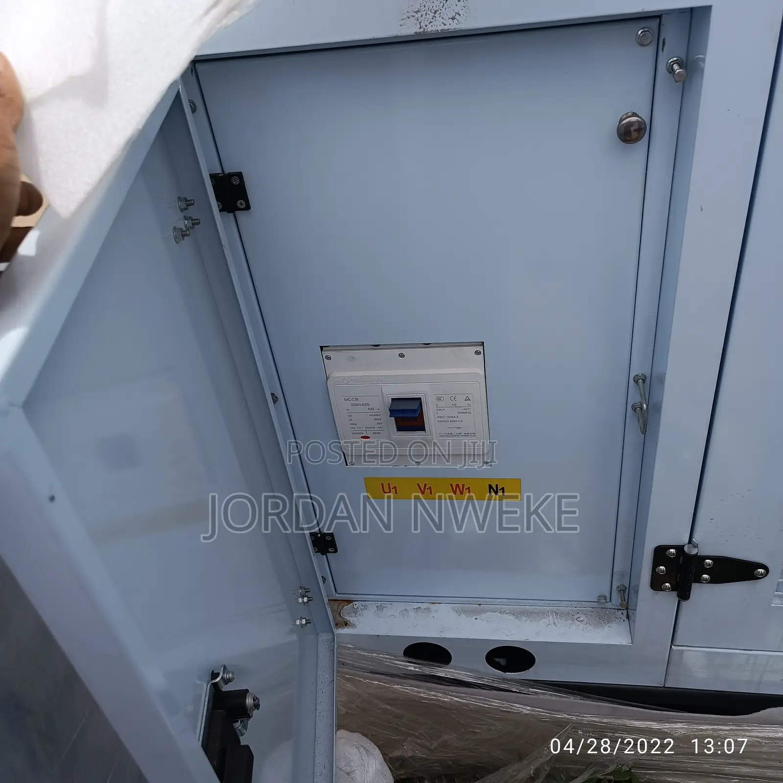Clean Brand New 30kva Perkins Soundproof Generator