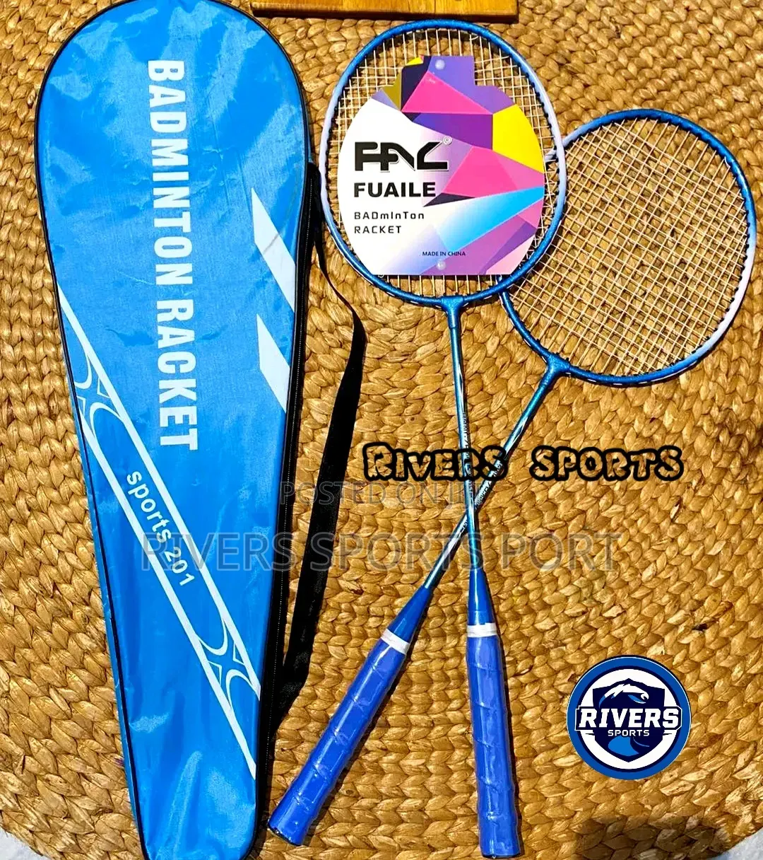 FUAILE 201 2in1 Badminton Racket FOR BEGINNERS