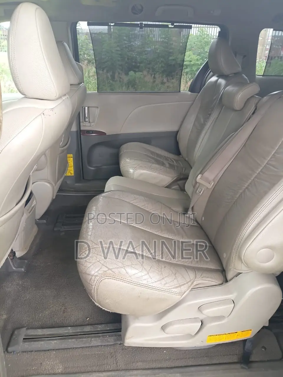 Toyota Sienna XLE 8 Passenger 2012 Black