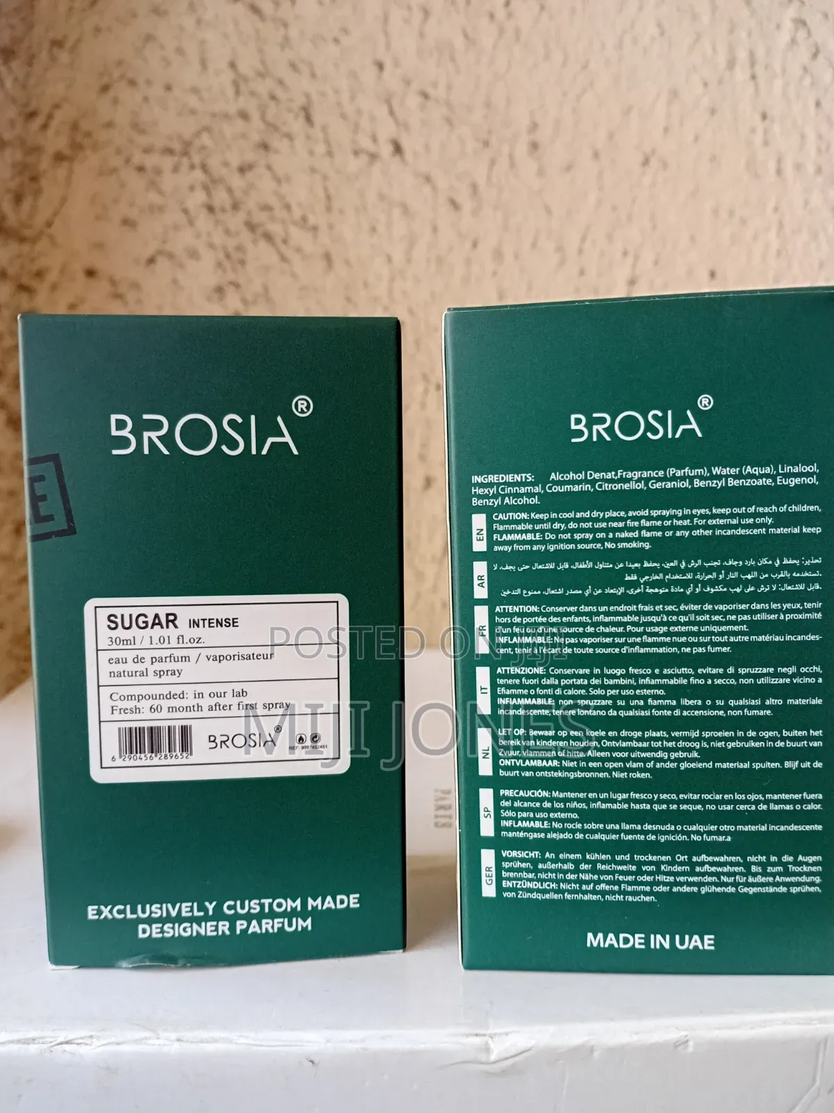 Brosia Sugar Intense Green Perfume