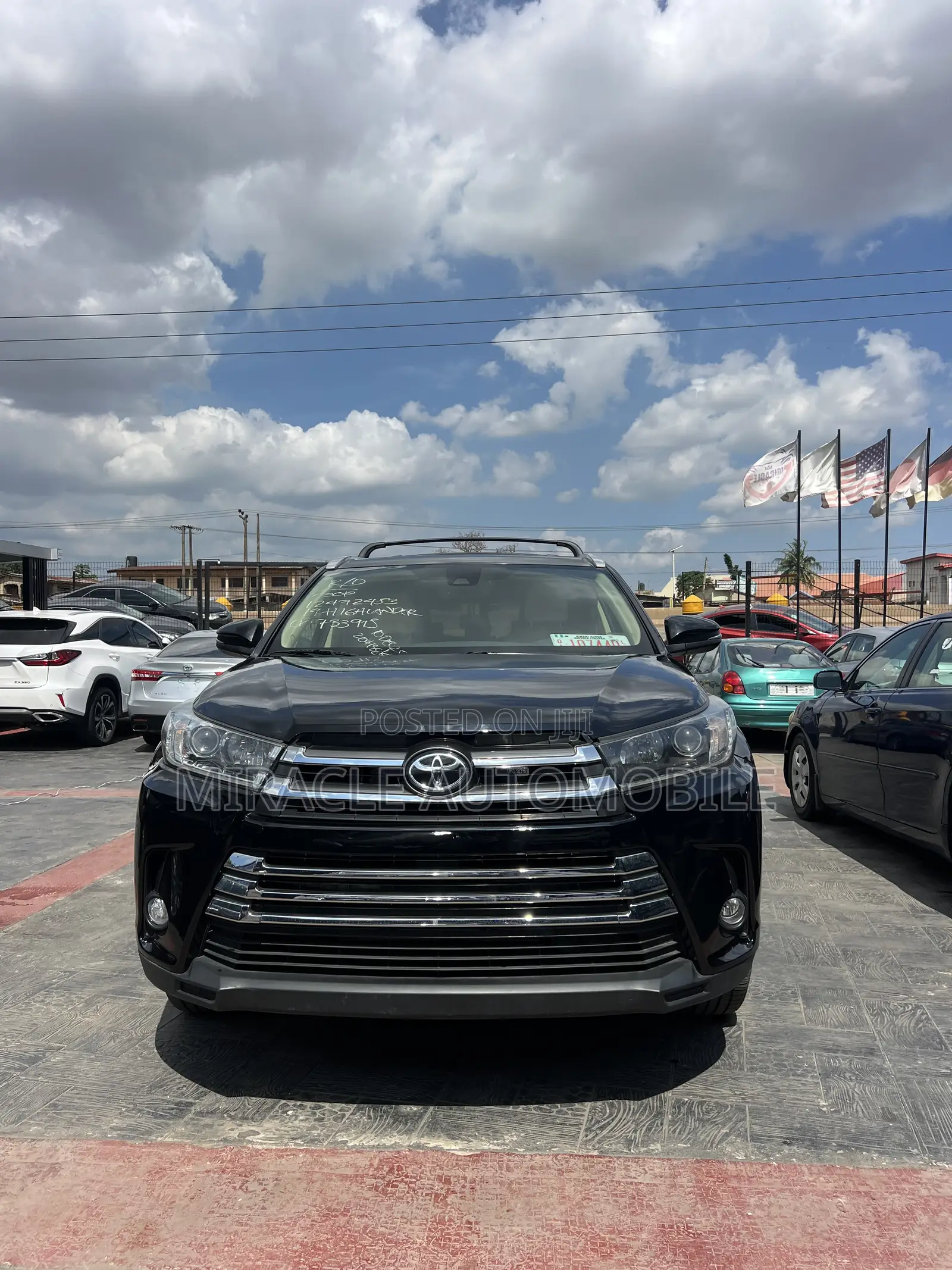 Toyota Highlander XLE 2019 Black