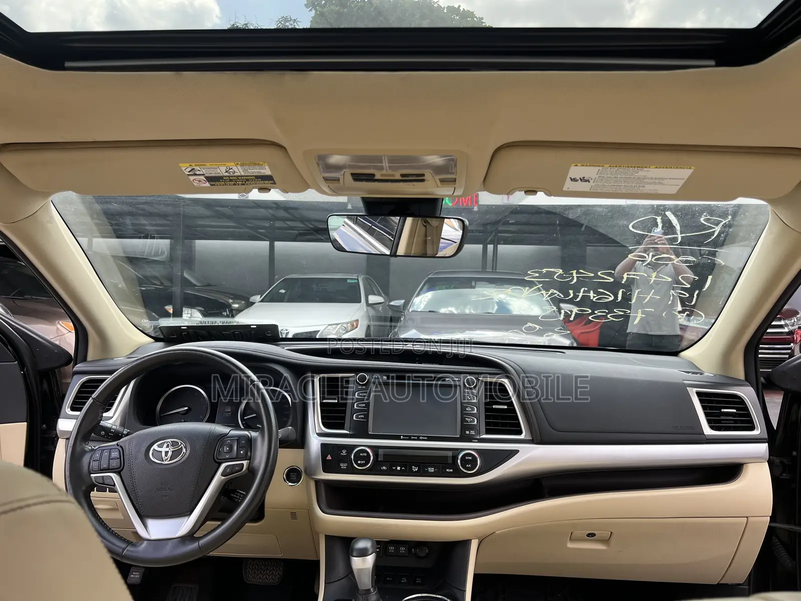 Toyota Highlander XLE 2019 Black