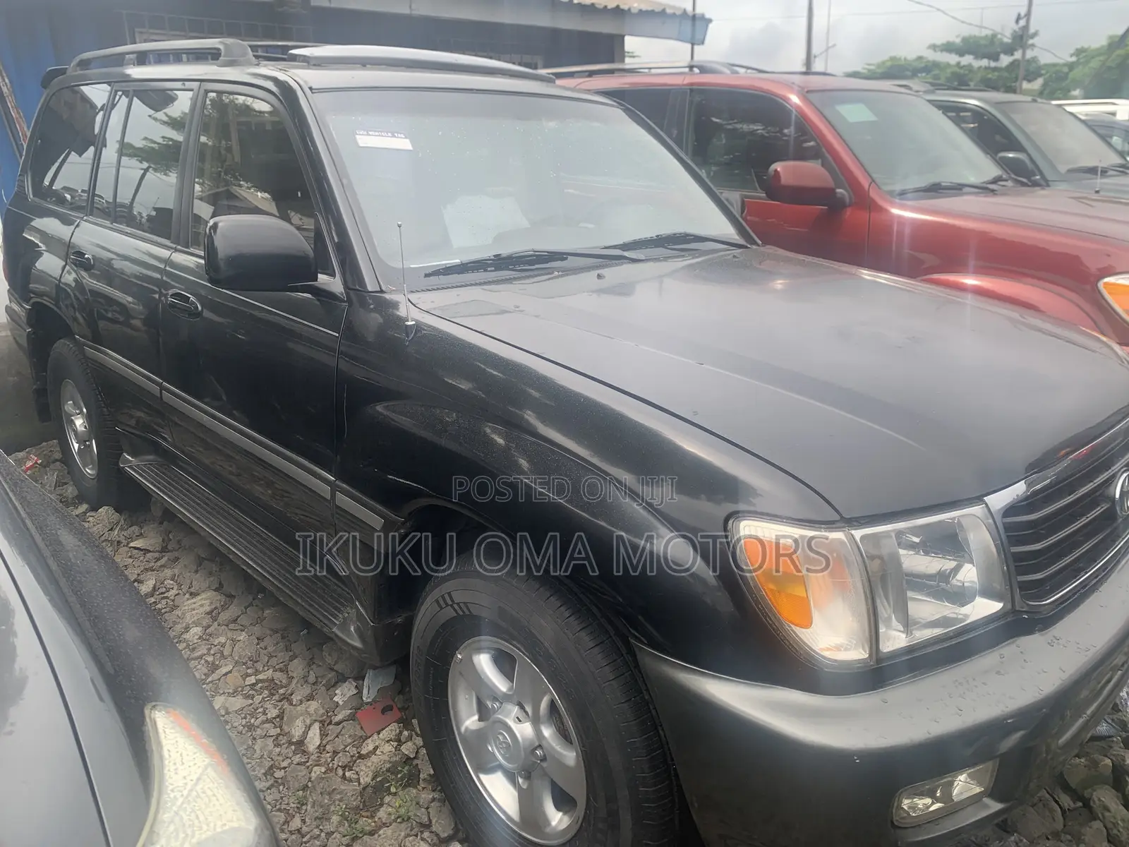 Toyota Land Cruiser 2002 Black