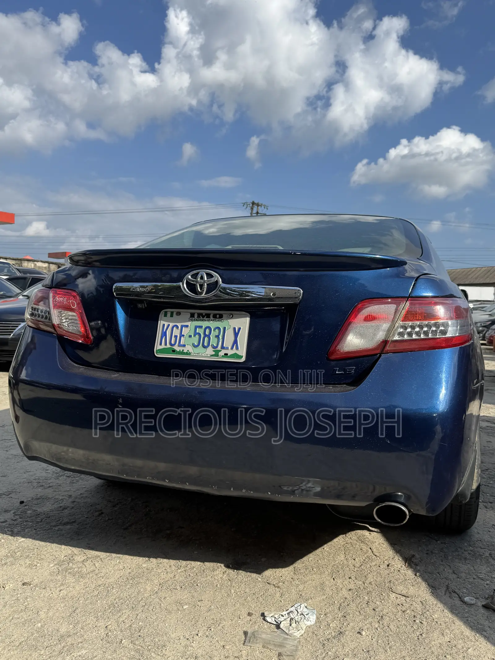 Toyota Camry 2008 Blue