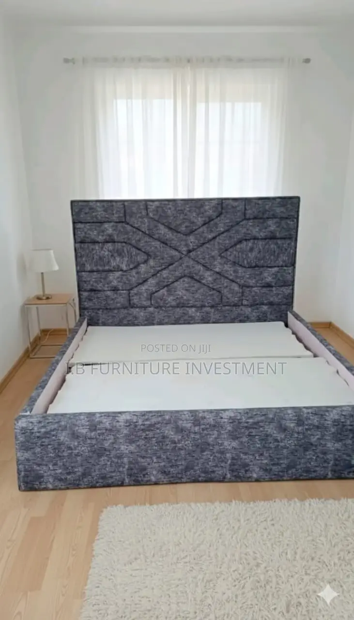 6 by 6 Bedframe and Strong Mouka Foam Mattress