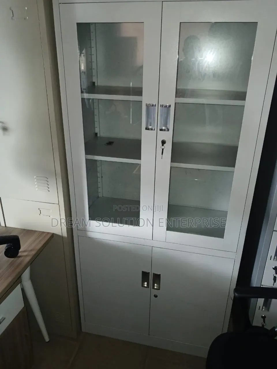 Quality Imported Office Half Glass Filling Cabinet