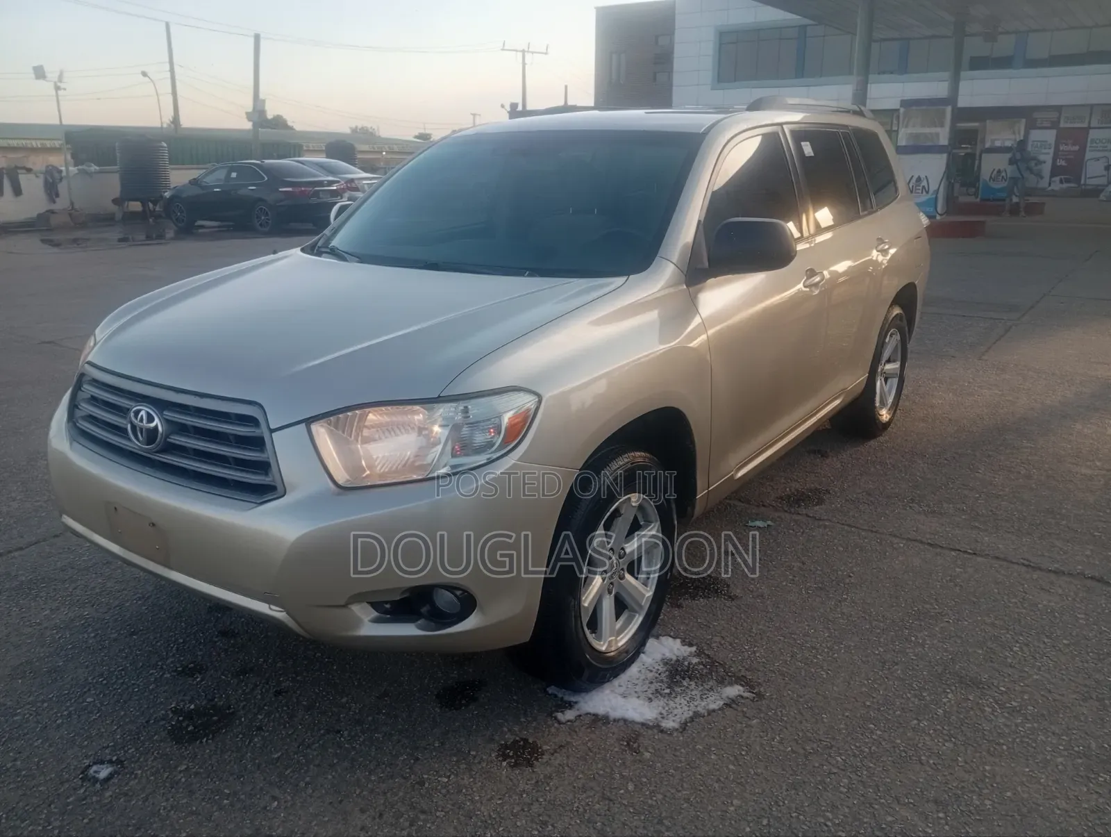 Toyota Highlander 2008 Gold