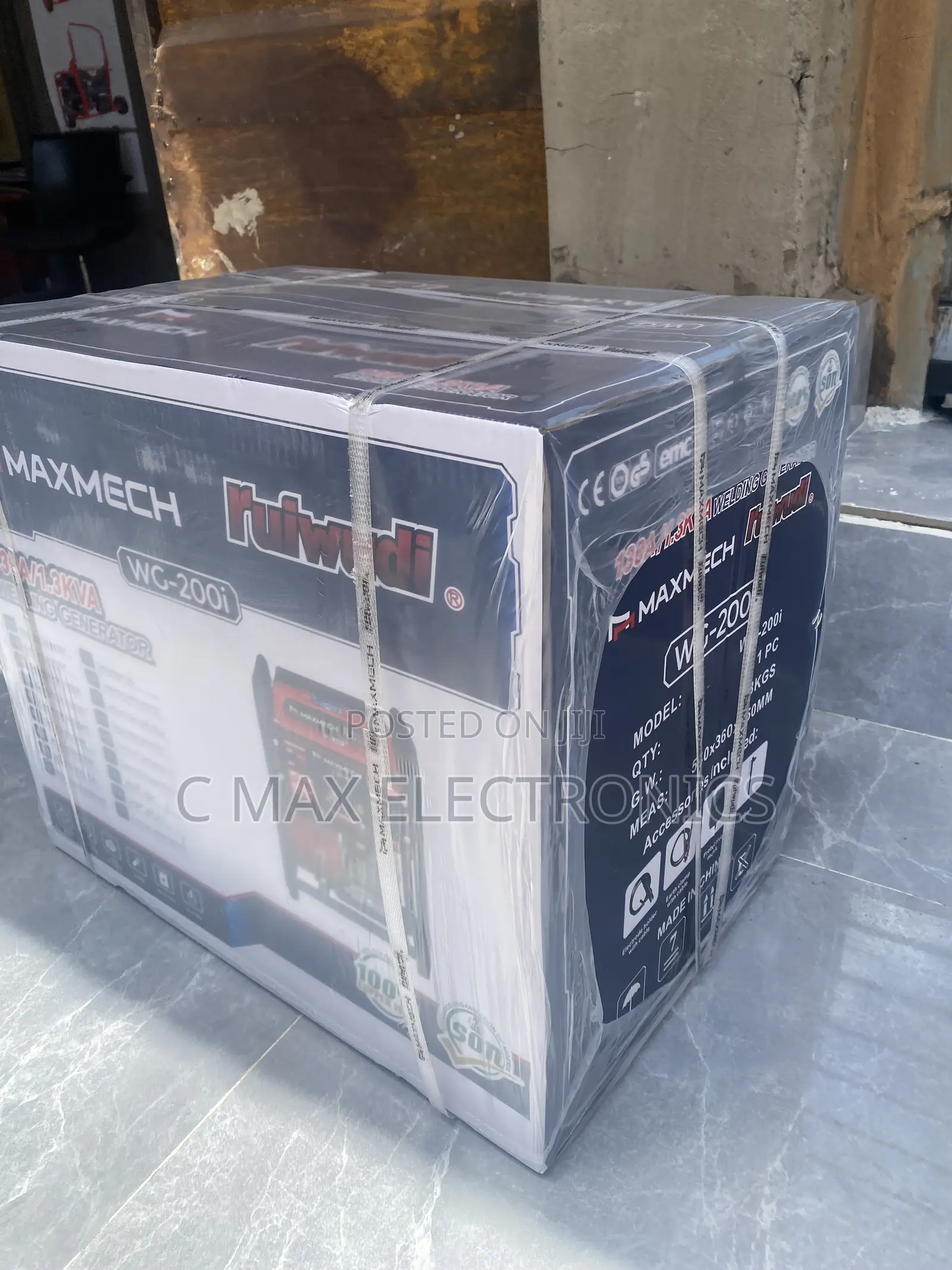 Maxmech 1.3KVA Inverter Welding Generator WG-200i - 100% Copper Coil