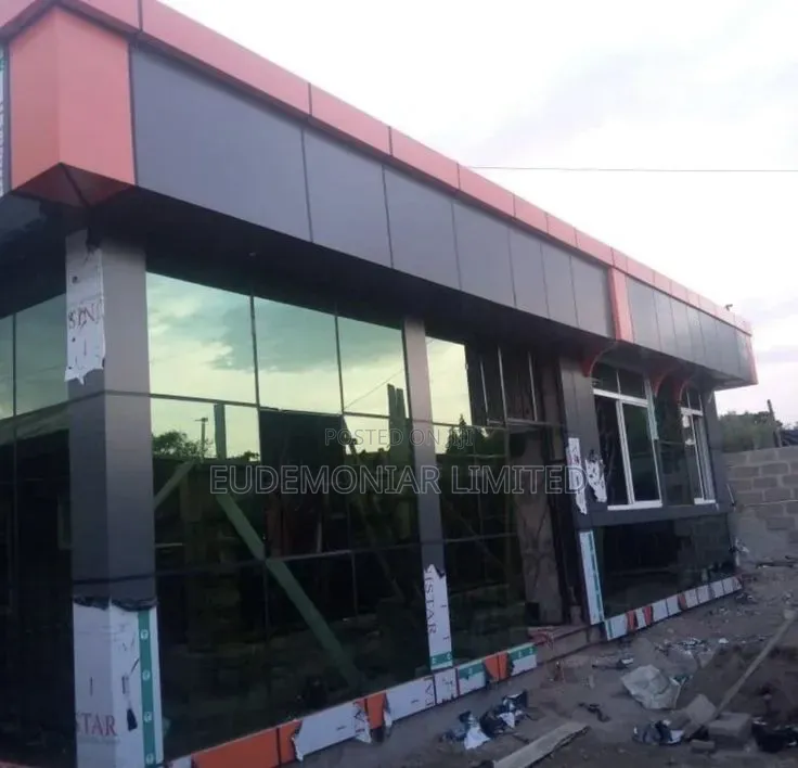 Modern Facade Panel Installation