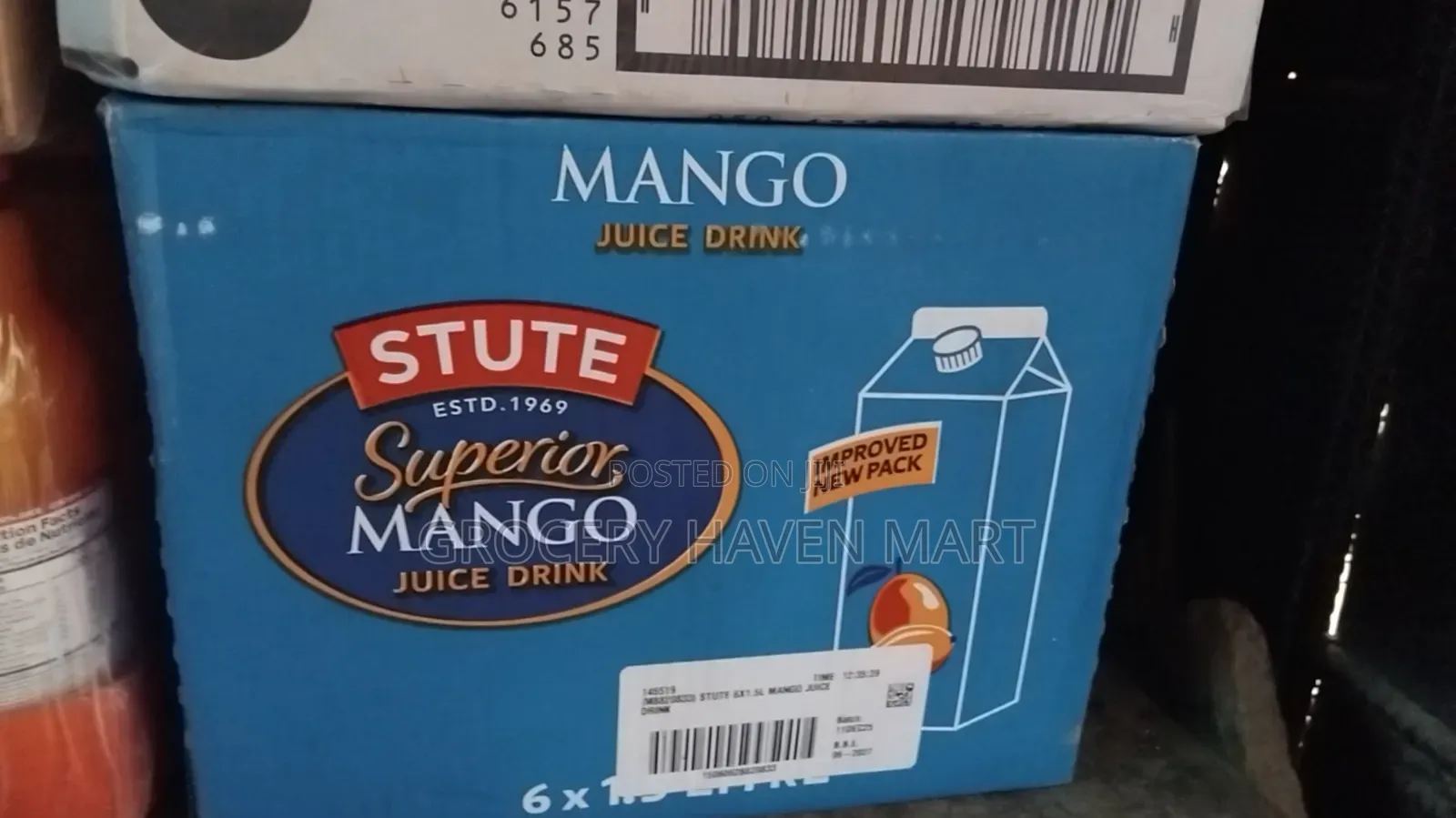 Stute Superior Cranberry Juice Drink 6× 1.5 Liters