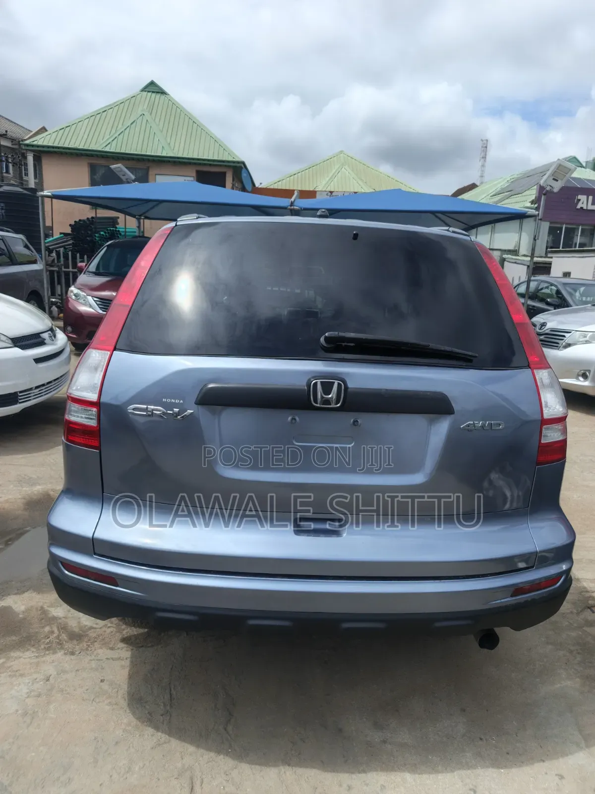 Honda CR-V EX-L 4dr SUV AWD (2.4L 4cyl 5A) 2012 Blue