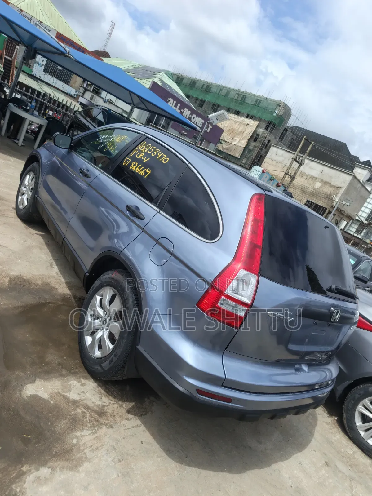 Honda CR-V EX-L 4dr SUV AWD (2.4L 4cyl 5A) 2012 Blue