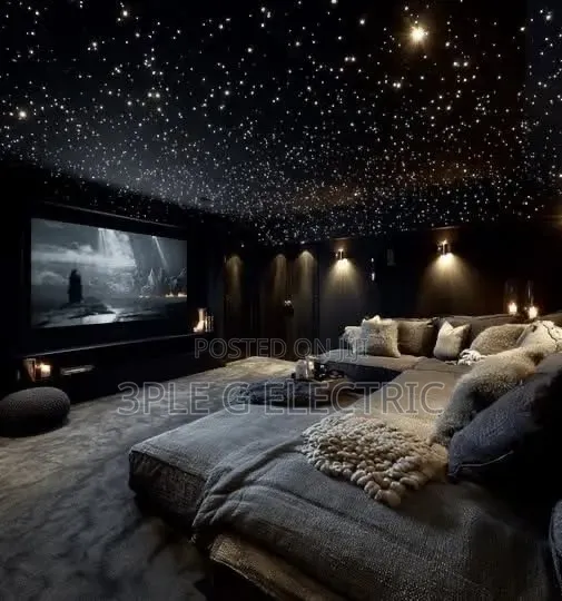 Luxury Star Ceiling Design – Optic Fibre Decorative Light