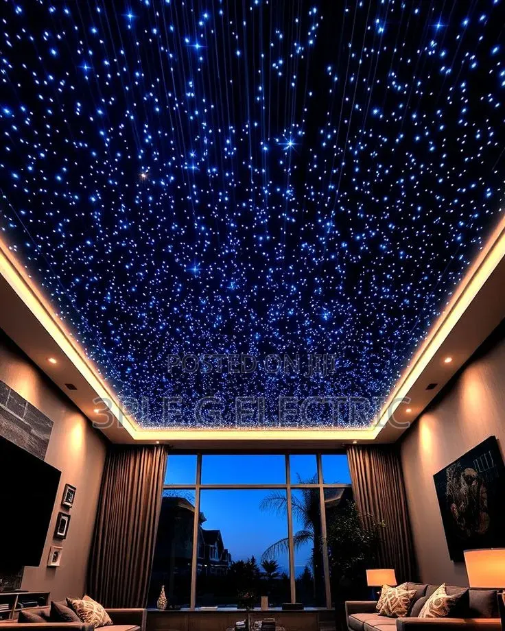 Optic Fibre Ceiling Star Light – Brighten Your Space in Style