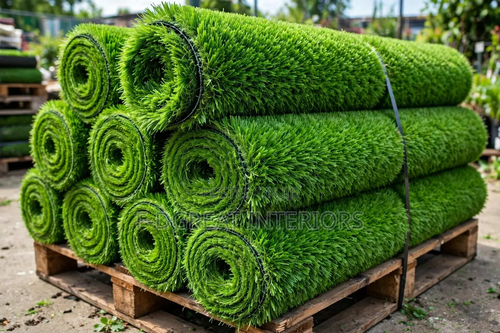 Carpet Grass, Dropping Flower, Wall Mat Etc 