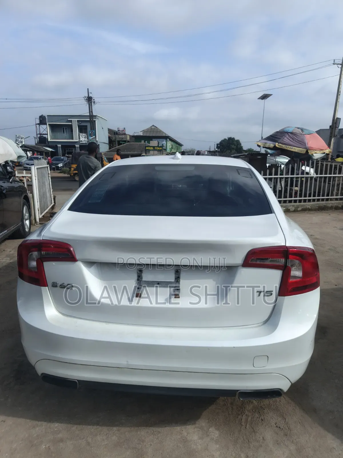 Volvo S60 T5 4dr Sedan (2.5L 5cyl Turbo 6A) 2014 White