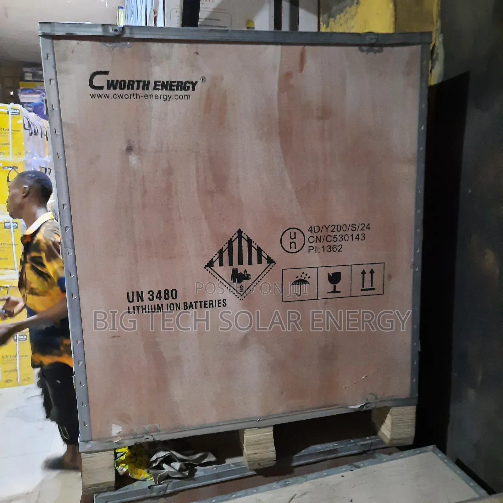 15kwh 48v Cworth Energy Lithium Ion Battery