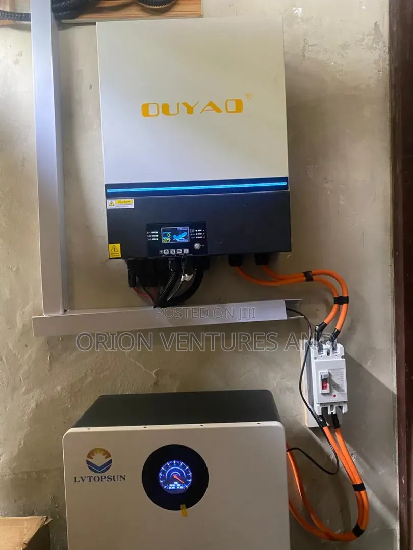 11kW 48V Hybrid Inverter + 16kWh Battery - Powers a Pure Water Factory