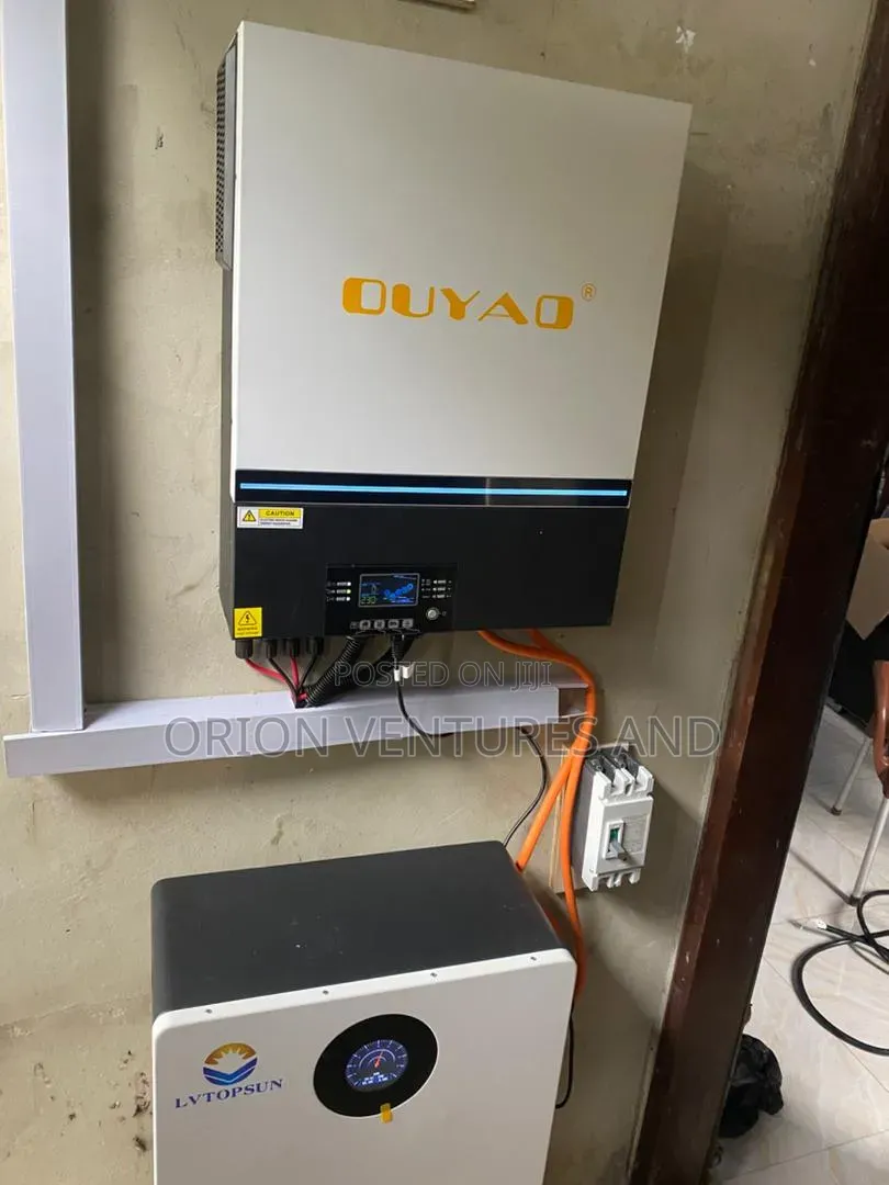 11kW 48V Hybrid Inverter + 16kWh Battery - Powers a Pure Water Factory