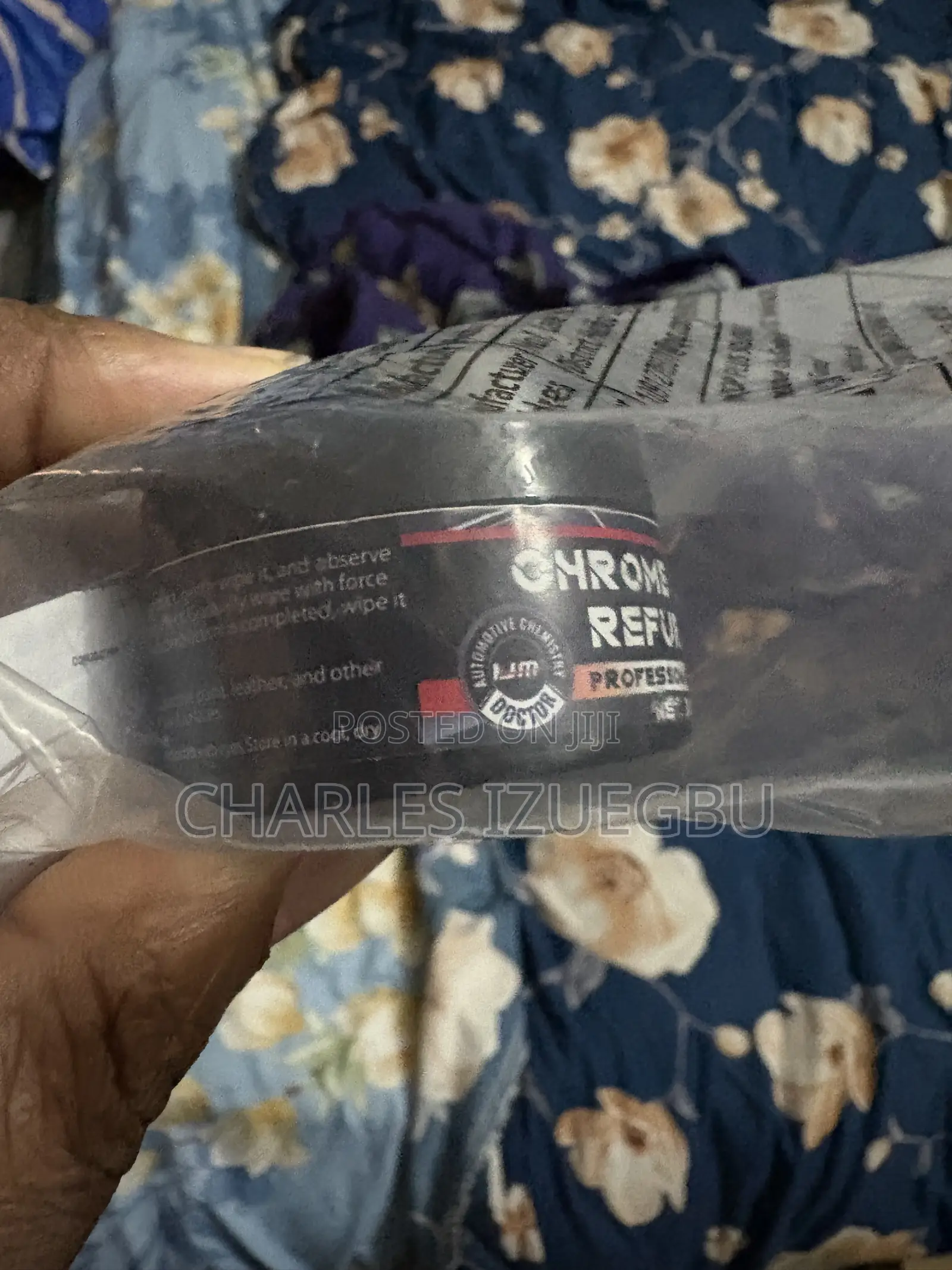 Metal Shinning and Refurbishing Cream and Sponge