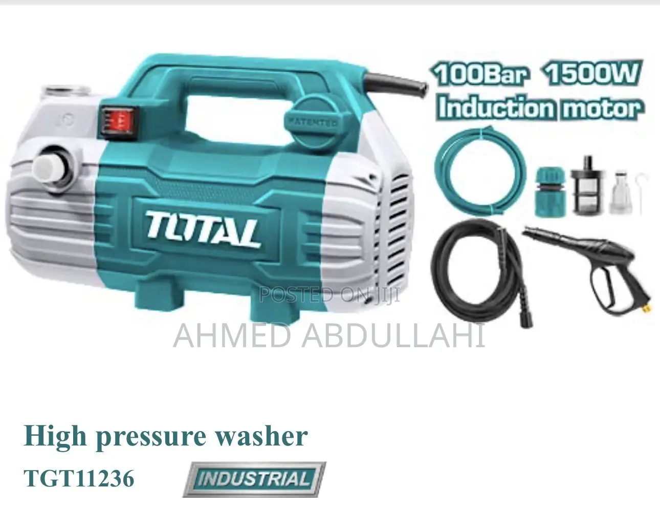 Total 1500w High Pressure Washer
