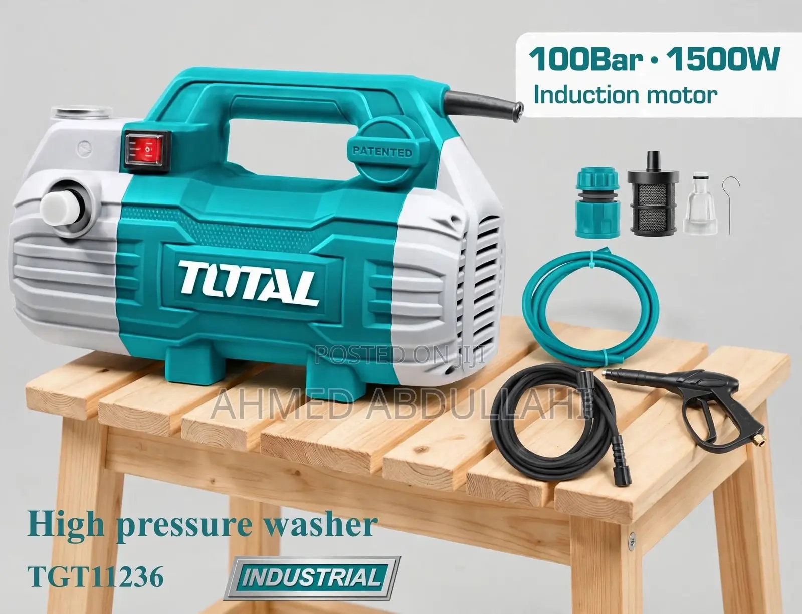 Total 1500w High Pressure Washer