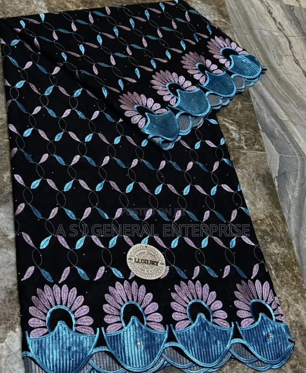 Luxury Swiss Voile 5 Yard Available - Finest Quality