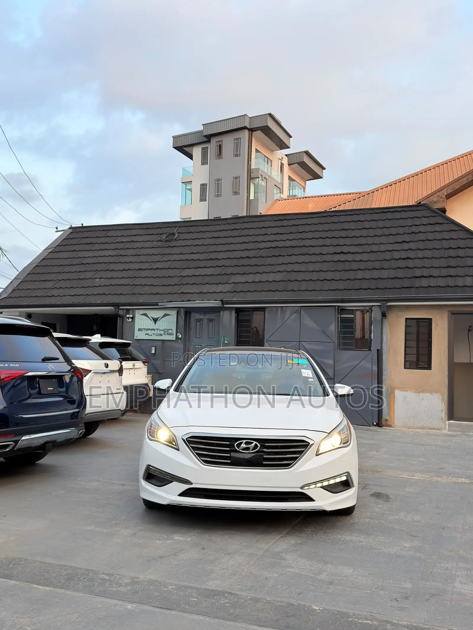 Hyundai Sonata 2015 White
