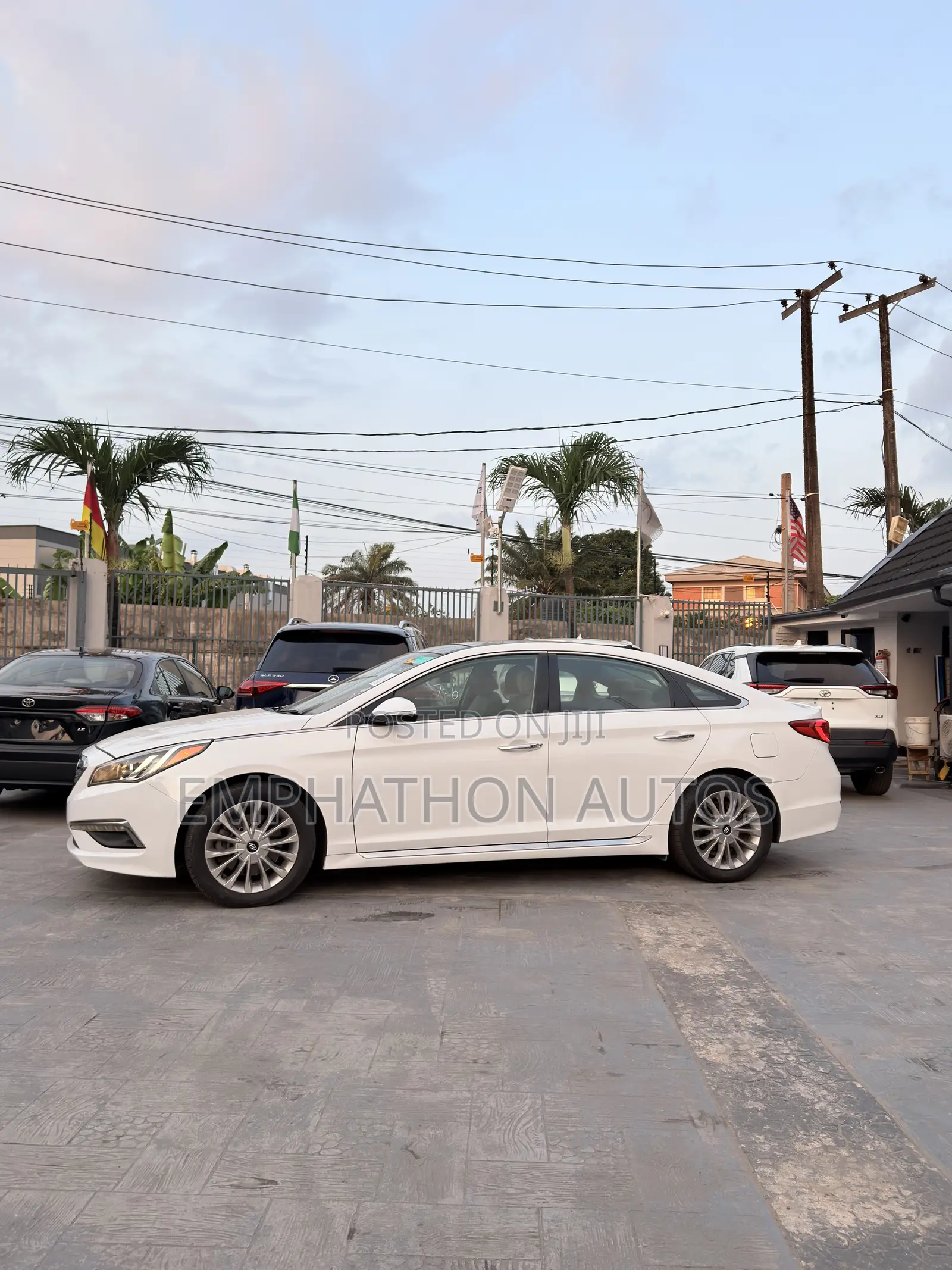 Hyundai Sonata 2015 White