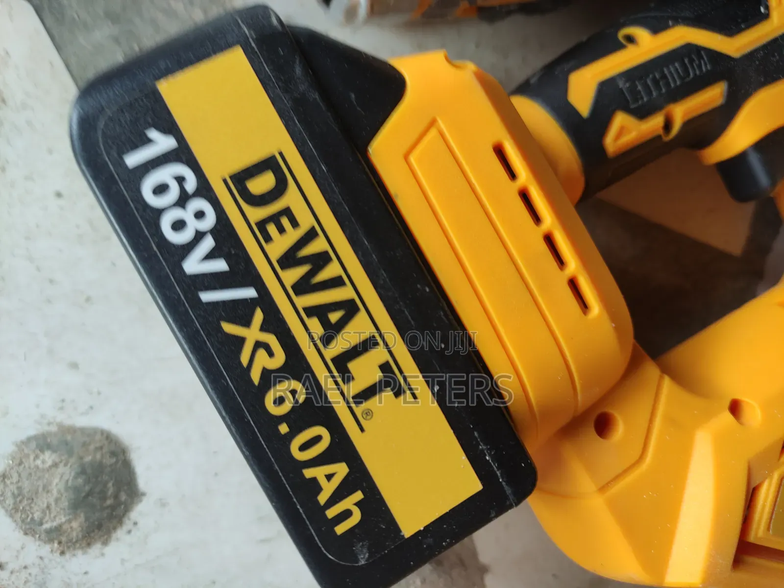 Cordless DeWalt Grinder and Jigsaw