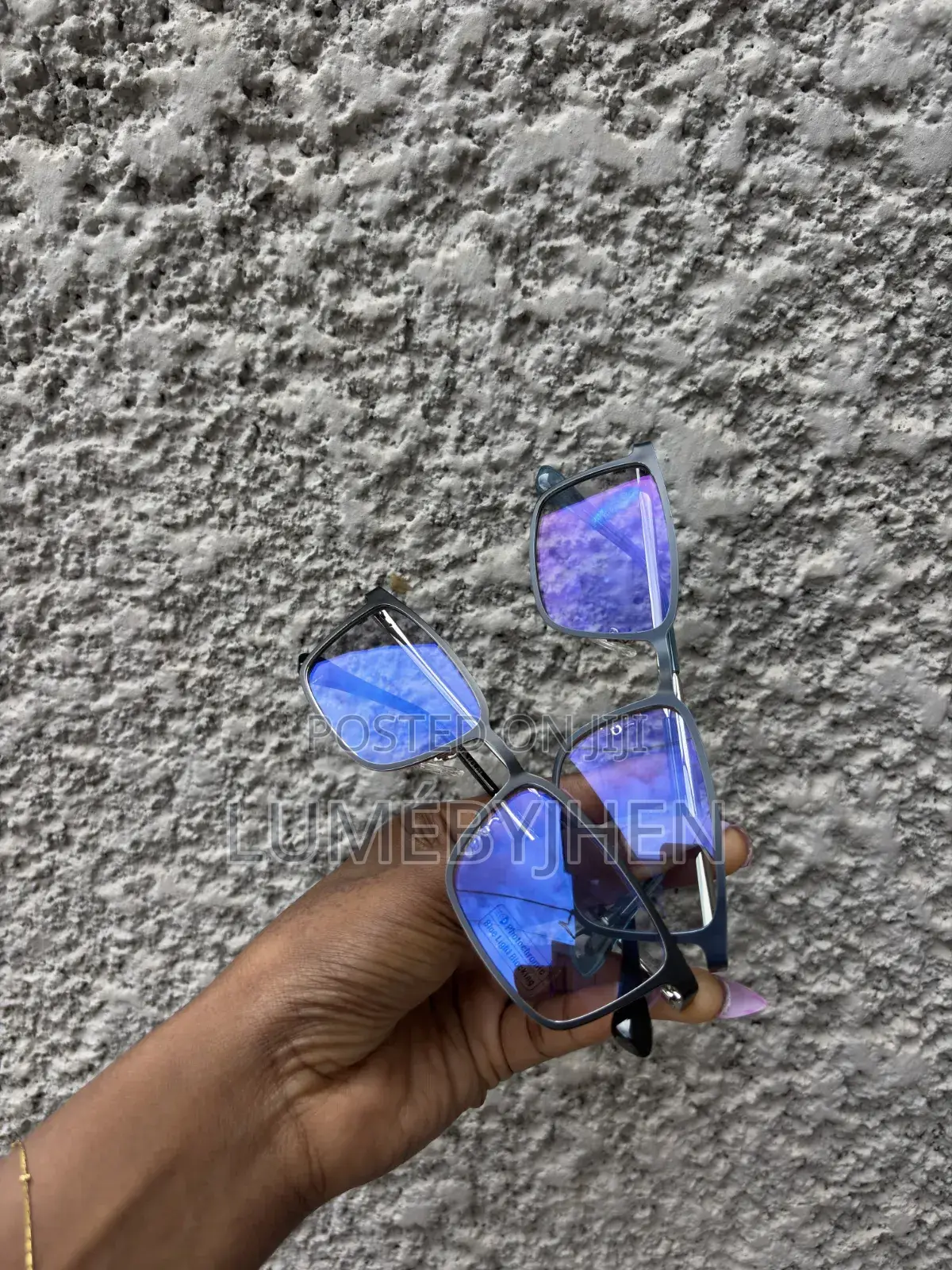 Unisex Blue Light and Photochromic Eyeglass